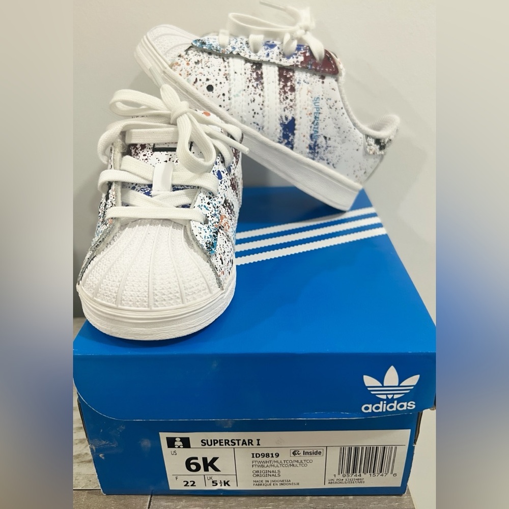 Adidas Superstar J Sprayed Toddler